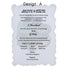 Wedding Invitation gold sticker
